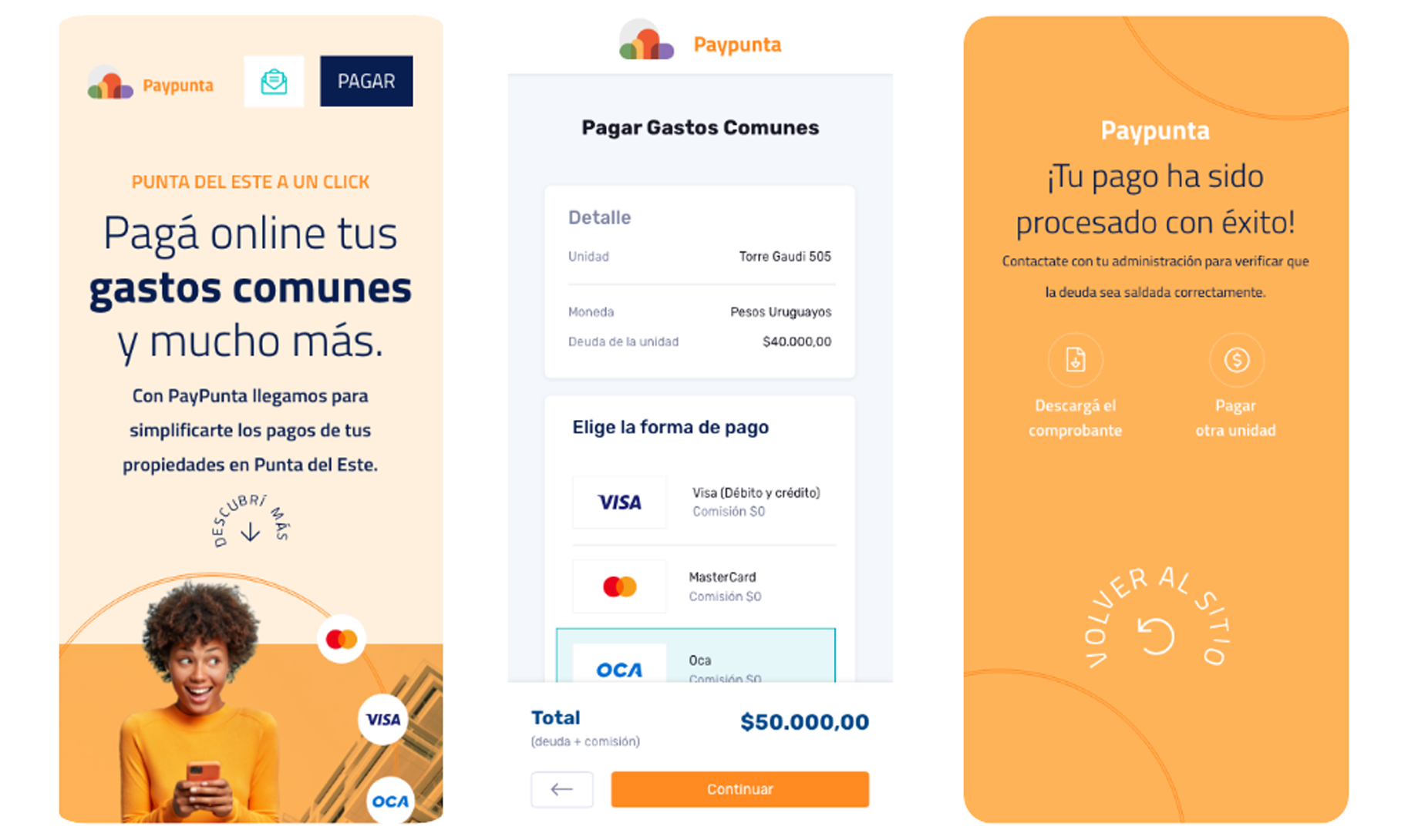 paypunta screens